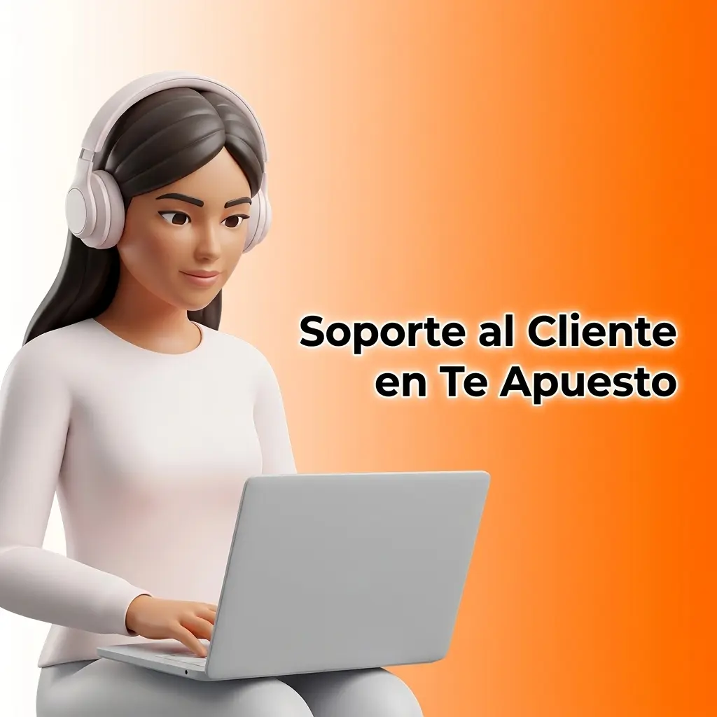 Soporte al cliente de Te Apuesto: chat en vivo, WhatsApp, correo y redes sociales para ayuda con retiros en Perú.